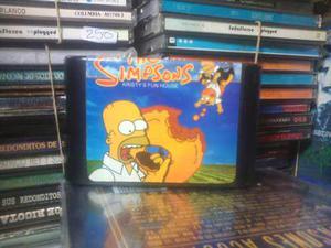 The Simpsons - Kristy The Fun House - Cartucho - Sega -