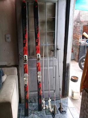 Vendo skis usados