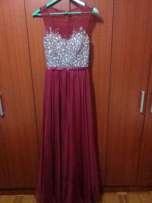 Vestido Bordo 1