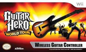 Wii Guitar Hero World Tour - Guitarra Stand Alone