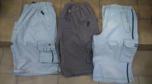 3 Bermudas Para Hombre Talle 42