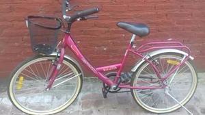 Bicicleta de mujer rodado 24 solo 3 usos