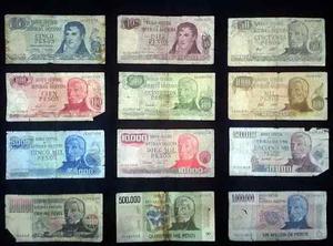 Billetes Argentinos Pesos Ley $16 Cada Uno