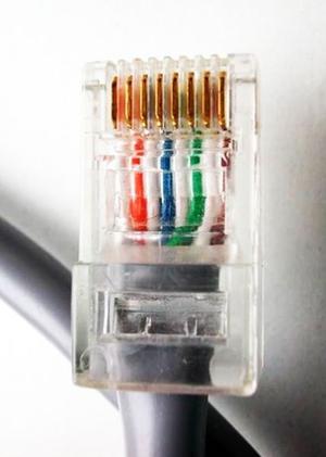 Cable Ethernet Exterior Interior 10 Metros
