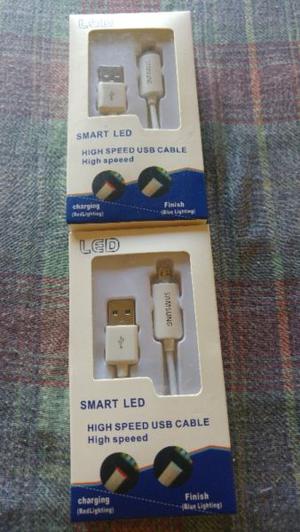 Cable USB Samsung con led muy bueno