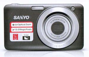 Camara Digital Sanyo Vpcmpx 5x Zoom Optico Hd