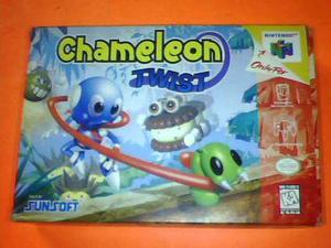 Chameleon Twist N64 Completo Con Caja Y Manual