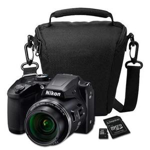 Cámara Nikon Coolpix B500 Hd Wifi+ Bolso+ Sd16gb+ Envio