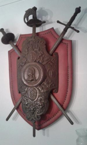 Escudo medieval decoración