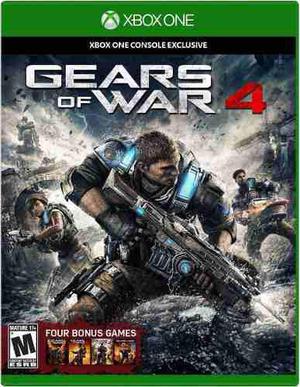 Gears Of War 4 Fisico Xbox One Nuevo Sellado