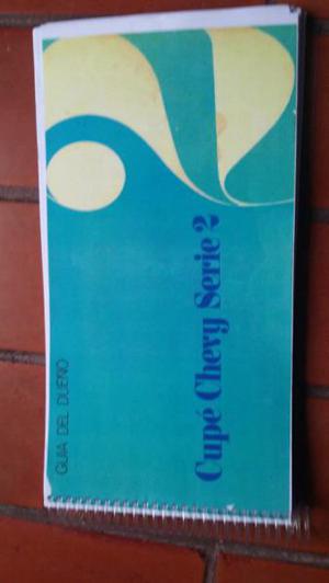 Manual del usuario Chevy Opus 2 * 1977*