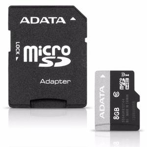 Micro SD Class 10 Adata de 8 GB