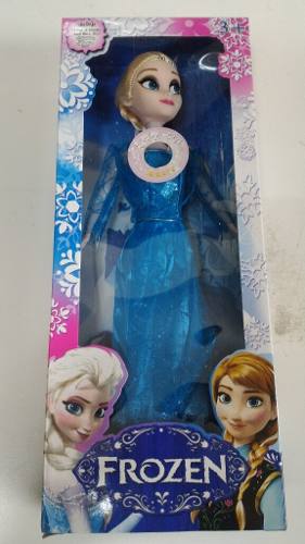 Muñeca Frozen Anna O Elsa Cantan 28cm