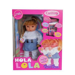 Muñeca Hola Lola Interactiva Camina Y Habla Por Celular 774