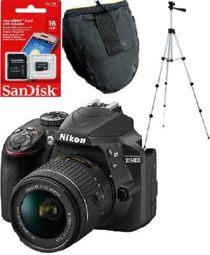 Nikon D Kit mp Reflex + Tripode+bolso+memoria 16