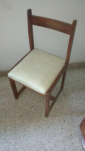 Oportunidad 6 sillas de madera