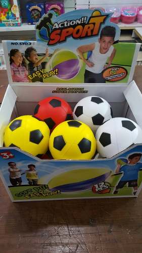 Pelota Futbol Soft Colores 12 Cm - July Toys