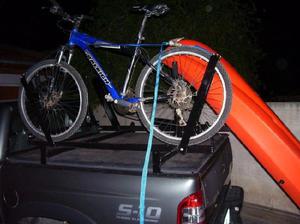 Porta Equipaje Bicicleta y Kayak para Chevrolet S10 (en
