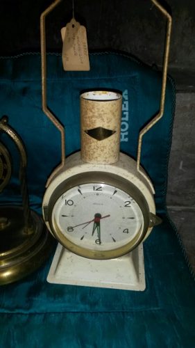 Reloj Antiguo Sobremesa C/despertador Aleman Blessing Func