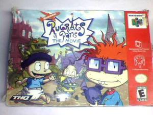 Rugrats In Paris The Movie N64 Completo Con Caja Y Manual