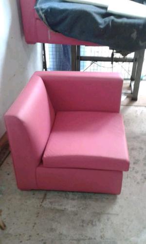 SILLON DE 1 CUERPO ROSA