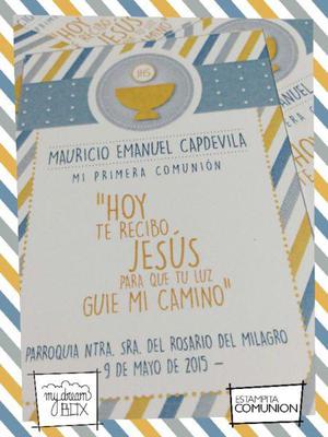 Souvenir Tarjetas Invitación Personalizada Cumple Infantil