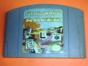 Star Wars Racer Episode1 Con Manual - N64 - Ntsc - Ale