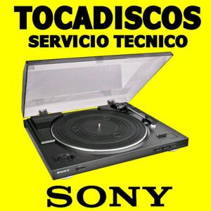 Tocadiscos Sony servicio tecnico