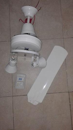 VENTILADOR DE TECHO SESE CHAPA BLANCO