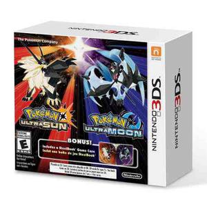 3ds Pokemon Ultrasun + Ultramoon + Steelbox Edition Limitada