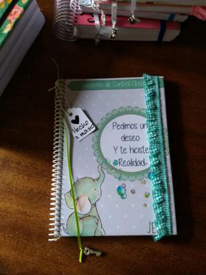 Cuaderno de control obstetrico y embarazo personalizado