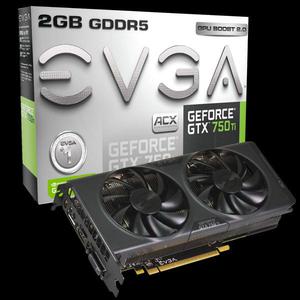 EVGA GeForce GTX 750 Ti w/ EVGA ACX Cooling. 2GB DDR5