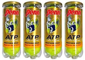 Tubo Penn Tenis 3 Pelotas Atp Gold Premium Profesionales