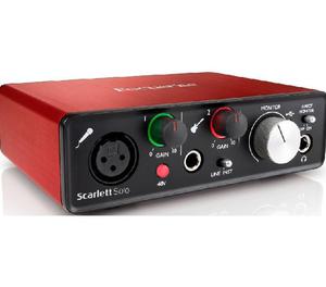 VENDO INTERFACES AUDIO PC SCARLETT COMO NUEVA!!!!!!
