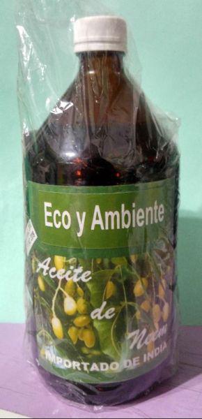 Aceite de Neem, 1lt Puro, de India, Insecticida No Tóxico