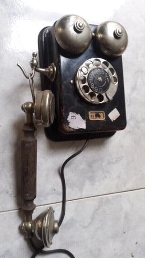 Antiguo Teléfono Ericsson Sueco de Pared