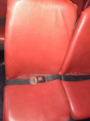 Butacas Combi Simples Con Cinturon de Seguridad
