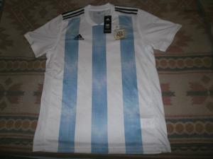 CAMISETA ARGENTINA ADIDAS MUNDIAL RUSIA  NUEVA ORIGINAL