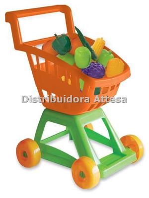 Carrito De Supermercado Con Frutas Y Verduras Duravit