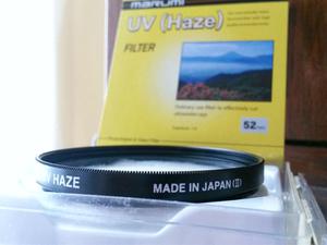 Filtro UV MARUMI 52mm japonés