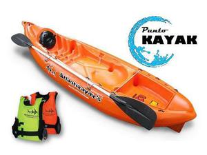 Kayak K1 + 1 Remo + 1 Chaleco Todo Original Atlantikayak