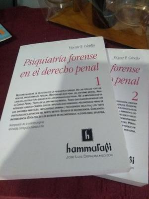 Libro Psiquiatría Forense en el Derecho Penal