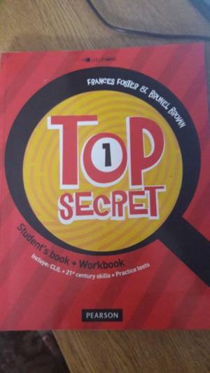 Libro de inglés TOP SECRET 1