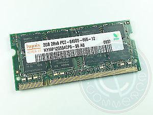 Memoria RAM Sodimm DDR2 2GB 2rx8 PCS-666