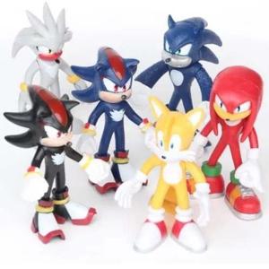 Sonic X 4 Muñecos De 12 Cm Articulados 2 Sets A Eleccion
