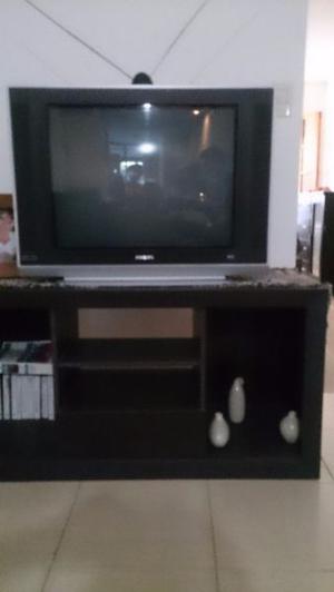 Vendo televisor Philips 29' con rack