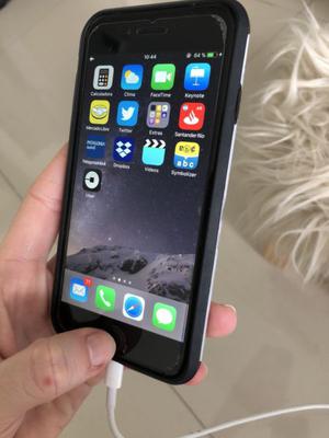 iPhone 6 64gb LIBERADO gris con accesorios NO PERMUTO