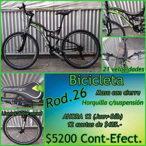 BICICLETA ROD, 26