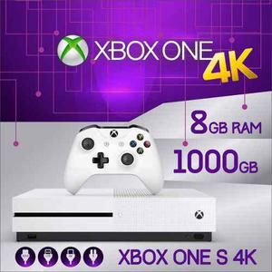 Consola Microsoft Xbox One S 4k 1 Tb 1000gb + Juego