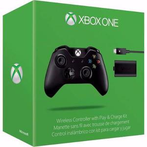 Control Inalámbrico Para Xbox One Con Kit Carga Y Juega